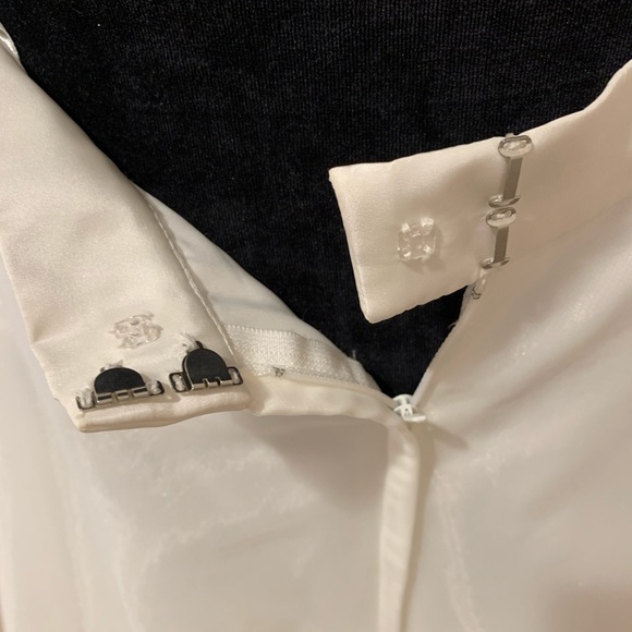 🌿NEW! DAVID’S BRIDAL 2-piece gown. Never worn. - Picture 6 of 8